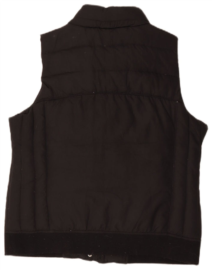 Gilet imbottito da donna John Lewis UK 16 grande poliestere nero
