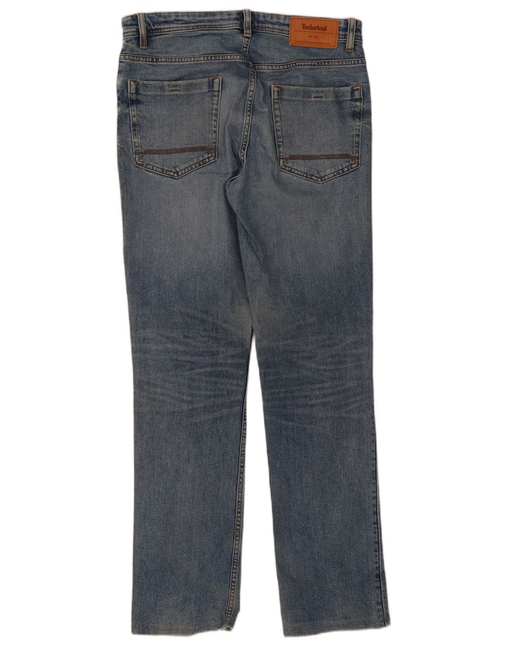 Jeans dritti da uomo Timberland W32 L31 cotone blu