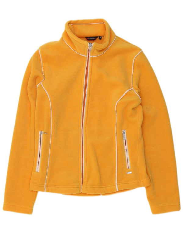 Giacca in pile da donna Campagnolo UK 16 Large Giallo Poliestere