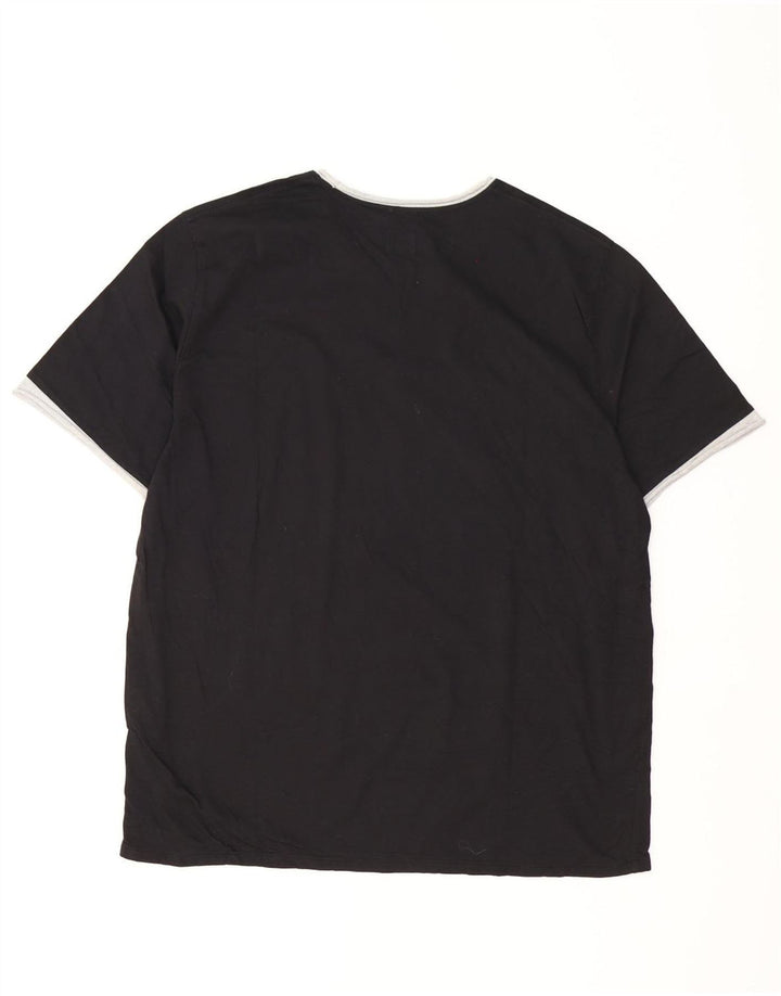 Calvin Klein Jeans T-shirt grafica da uomo grande nera