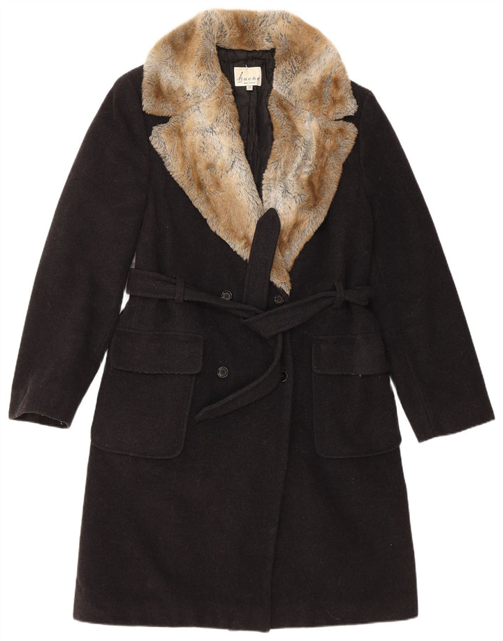 Cappotto doppiopetto da donna Hache IT 44 medio nero
