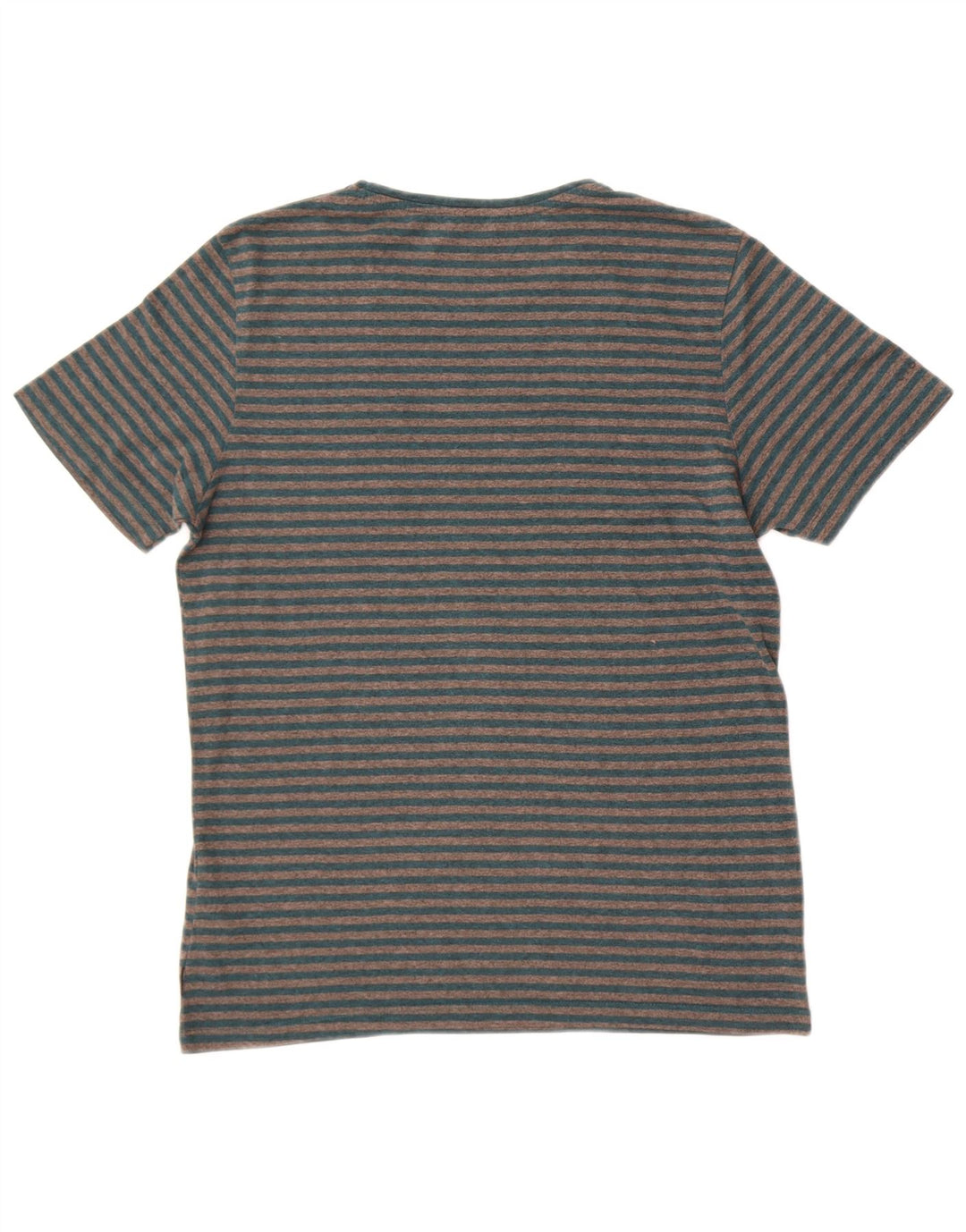 T-shirt da uomo Jack & Jones Top in cotone a righe grigio medio