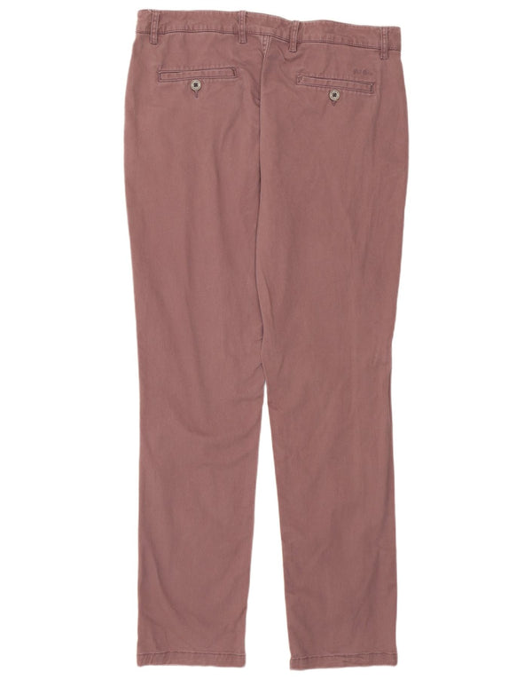 Pantaloni chino slim da donna Fat Face UK 14 Large W34 L31 Cotone viola