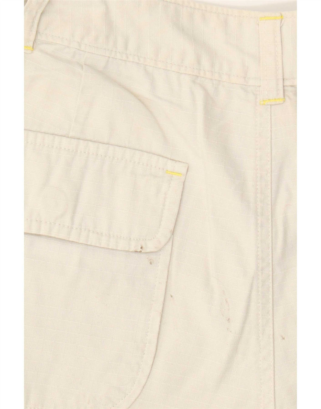 Pantaloncini chino da donna Gap US 8 medi W28 in cotone a quadri beige