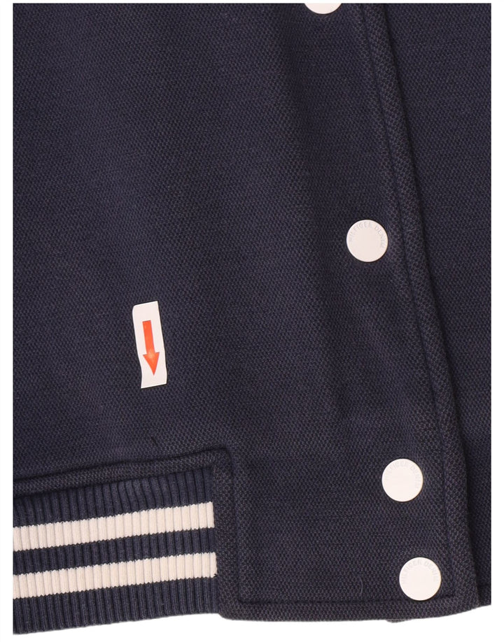 Giacca college oversize da donna Tommy Hilfiger UK 10 Small Blu Navy