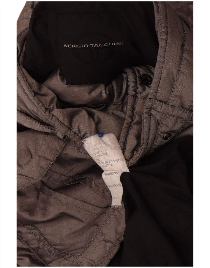 Giacca militare da donna Sergio Tacchini UK 8 Small Nylon grigio