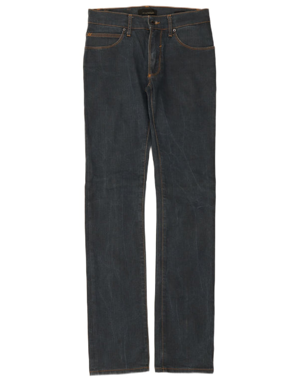 Jeans slim da uomo Zara EU 36 XS W29 L34 cotone blu