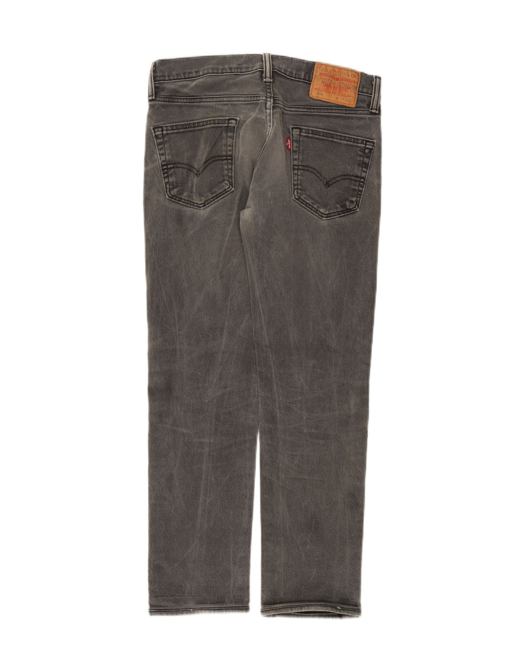 Levi's Uomo 519 Jeans Skinny W30 L27 Cotone Grigio