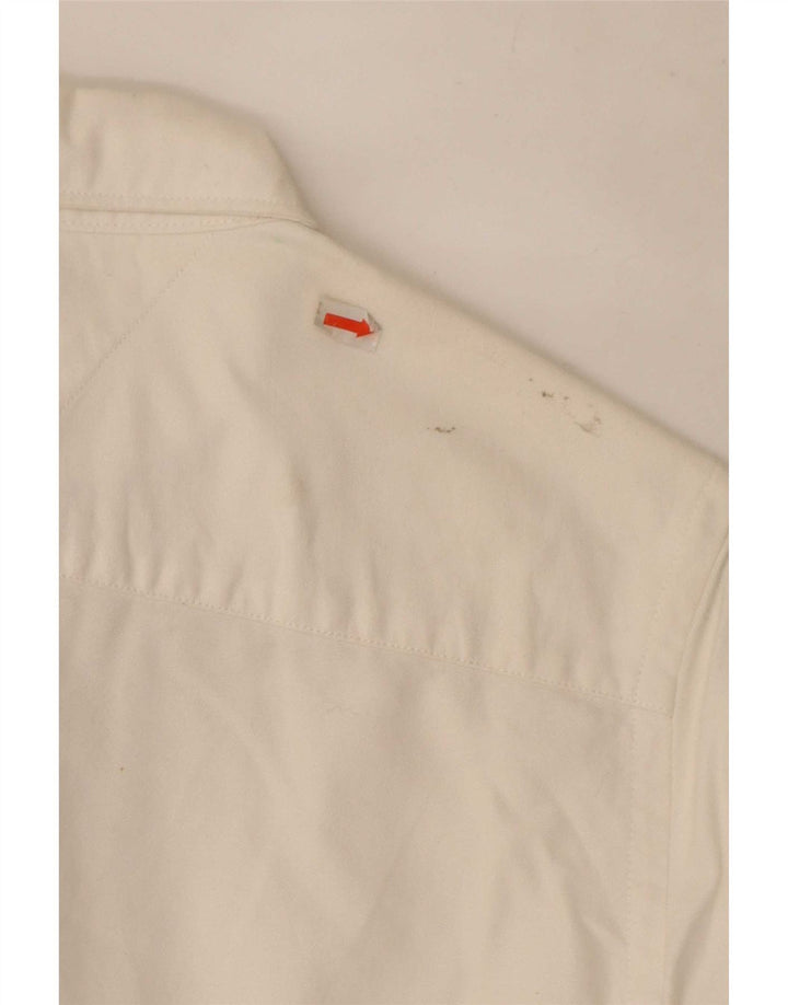 Camicia Tommy Hilfiger Ragazzi 11-12 Anni Cotone Bianco