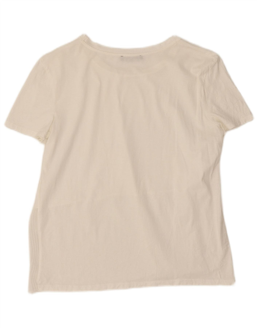 T-shirt Zara da donna Top UK 10 piccola bianca
