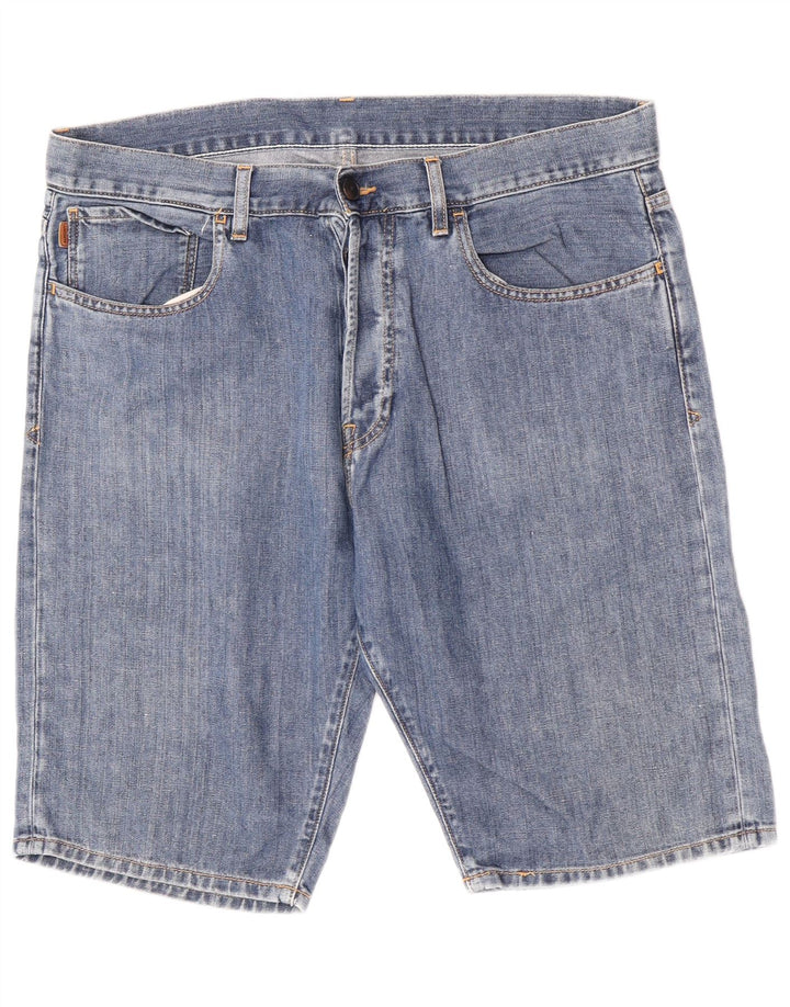 Pantaloncini di jeans da uomo Lacoste taglia 44 grande W34 cotone blu
