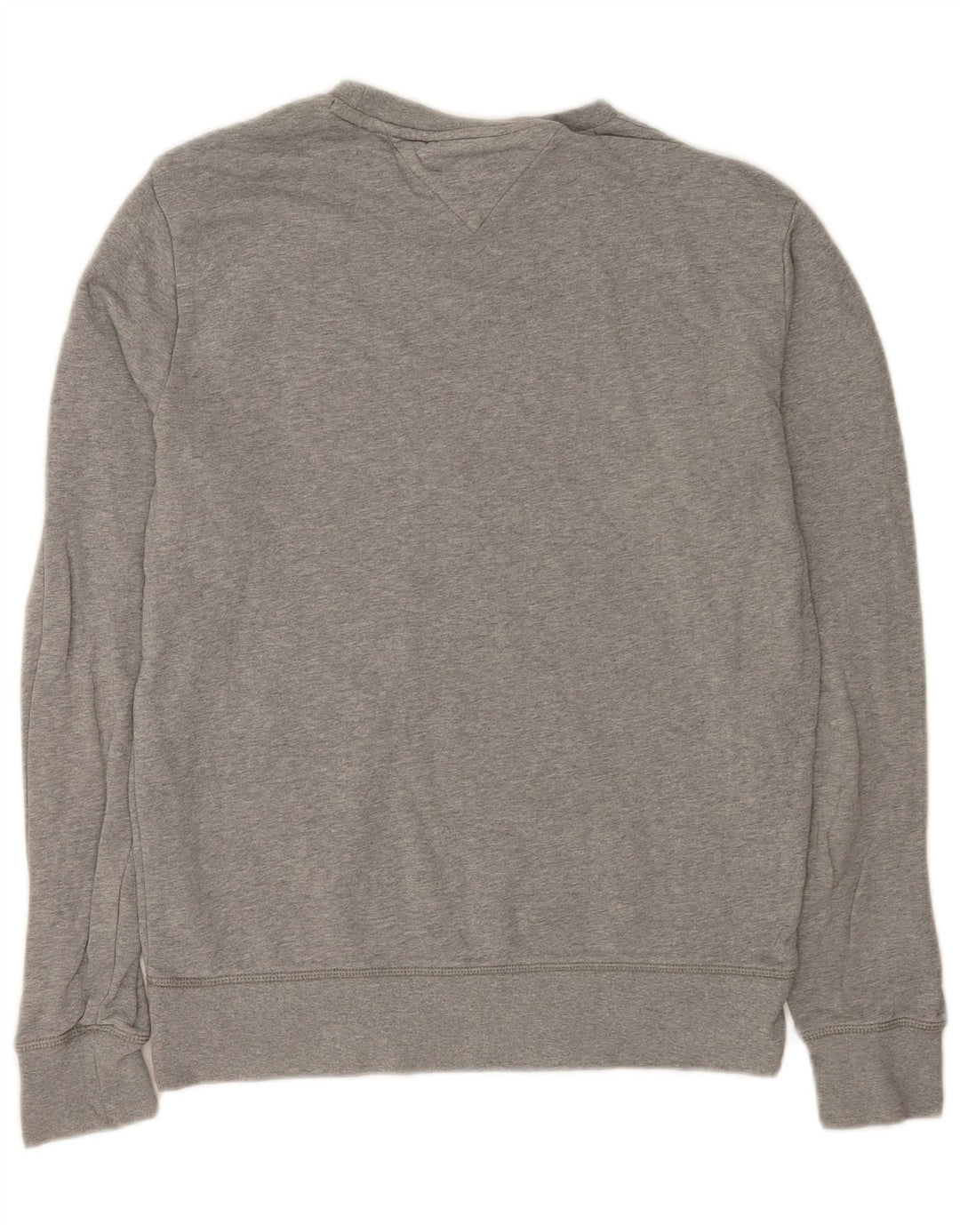 Tommy Hilfiger Uomo Vintage Fit Felpa Maglione Grigio Medio Flecked