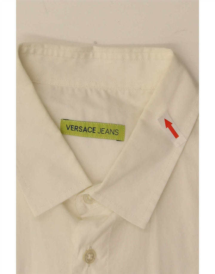 Camicia Versace Uomo IT 50 Cotone Bianco Medio