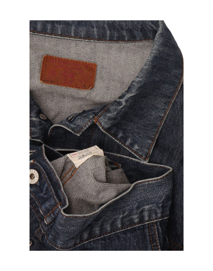Giacca in denim da donna Energie UK 16 grande cotone blu