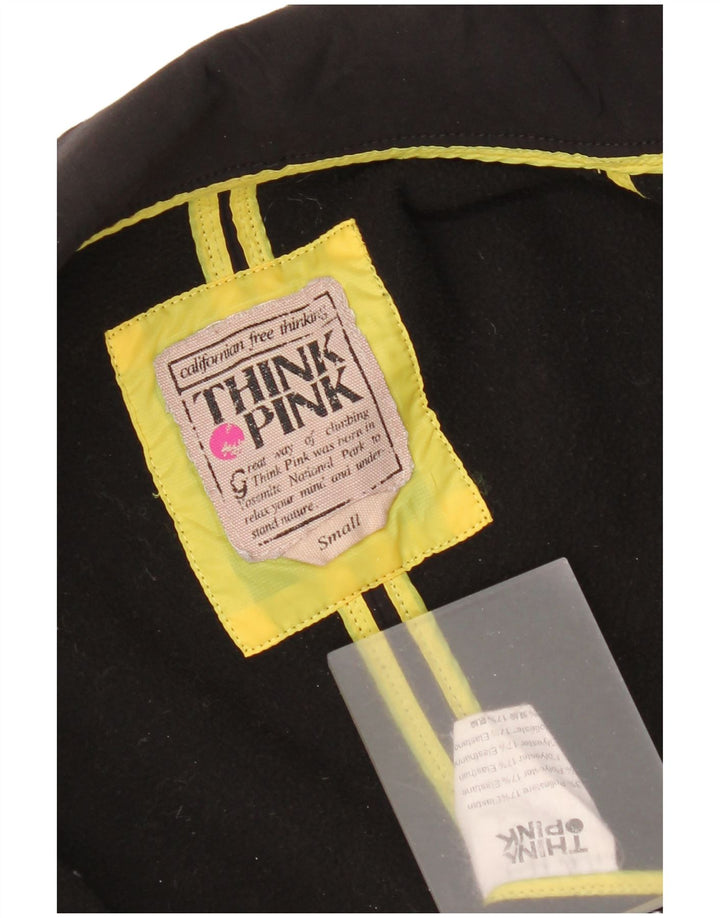 Giacca Parka da donna Think Pink UK 10 Small Nera in poliammide
