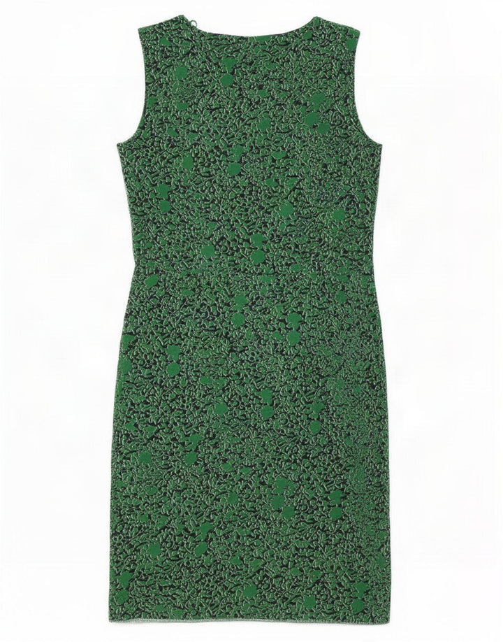 Abito tubino senza maniche modello astratto da donna Esprit UK 10 piccolo verde