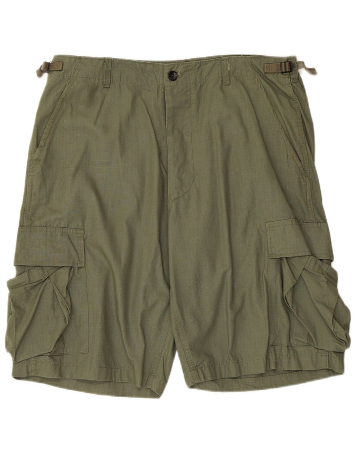 Pantaloncini cargo da uomo Mil-Tec XL W38 in cotone verde
