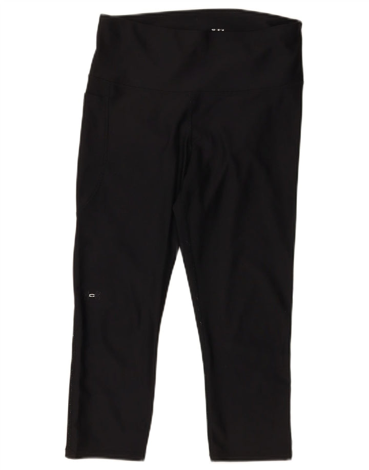 Leggings Capri da donna Under Armour Heat Gear UK 12 medio nero