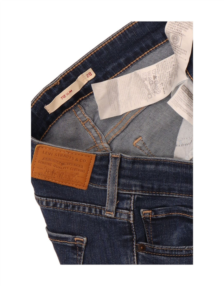 Jeans Levi's da donna 712 slim W28 L29 cotone blu