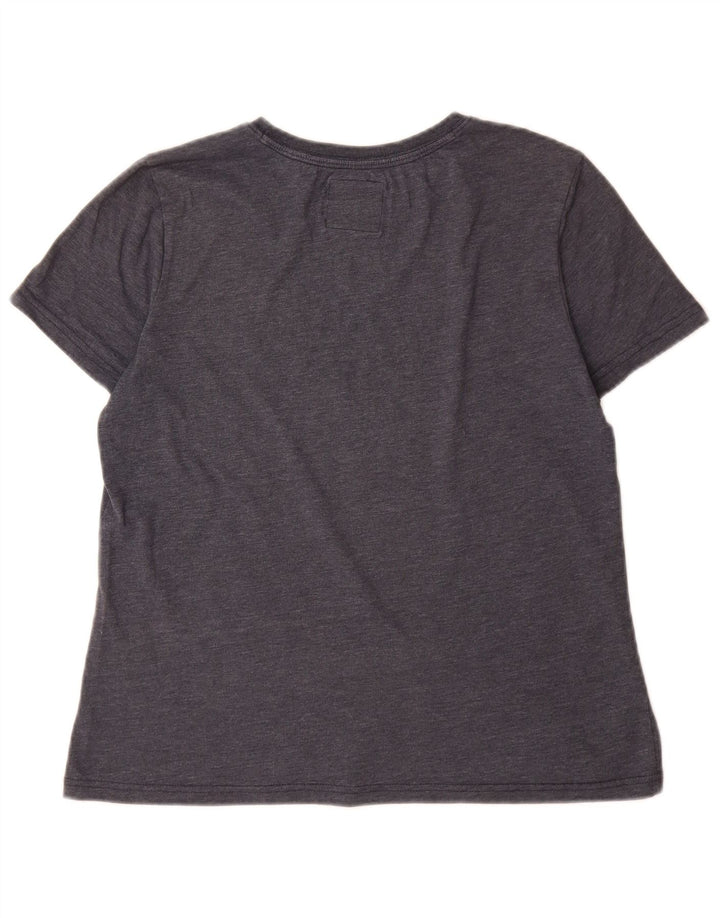 T-shirt grafica da donna Superdry Top UK 12 Grigio medio