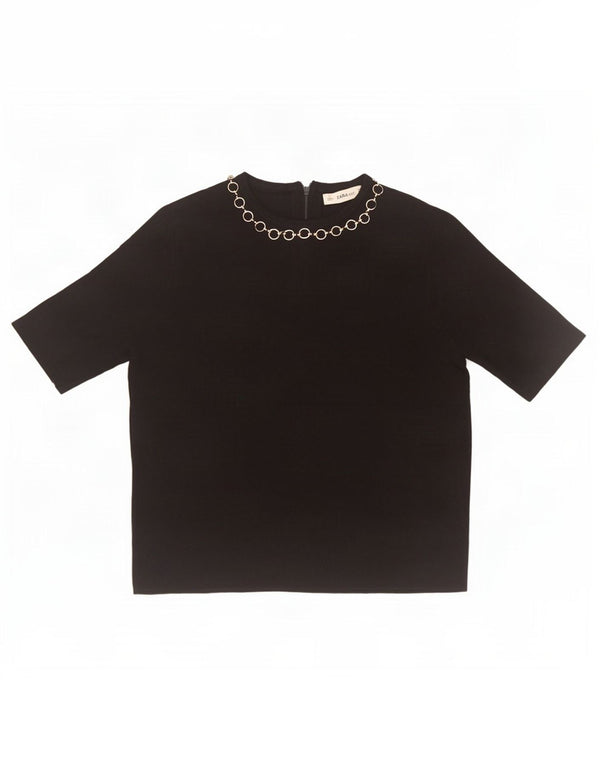 Camicetta Zara da donna Top UK 10 piccola nera