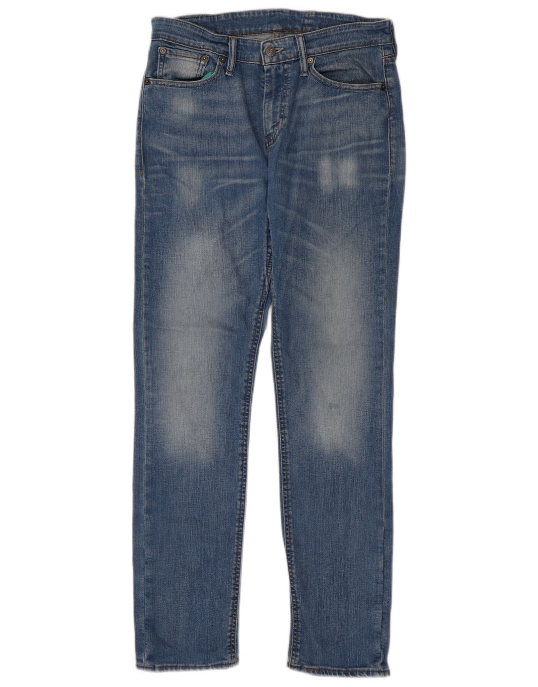 Jeans slim da uomo Levi's W31 L32 in cotone blu