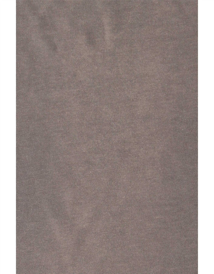 T-shirt da uomo Adidas Top in cotone grigio medio