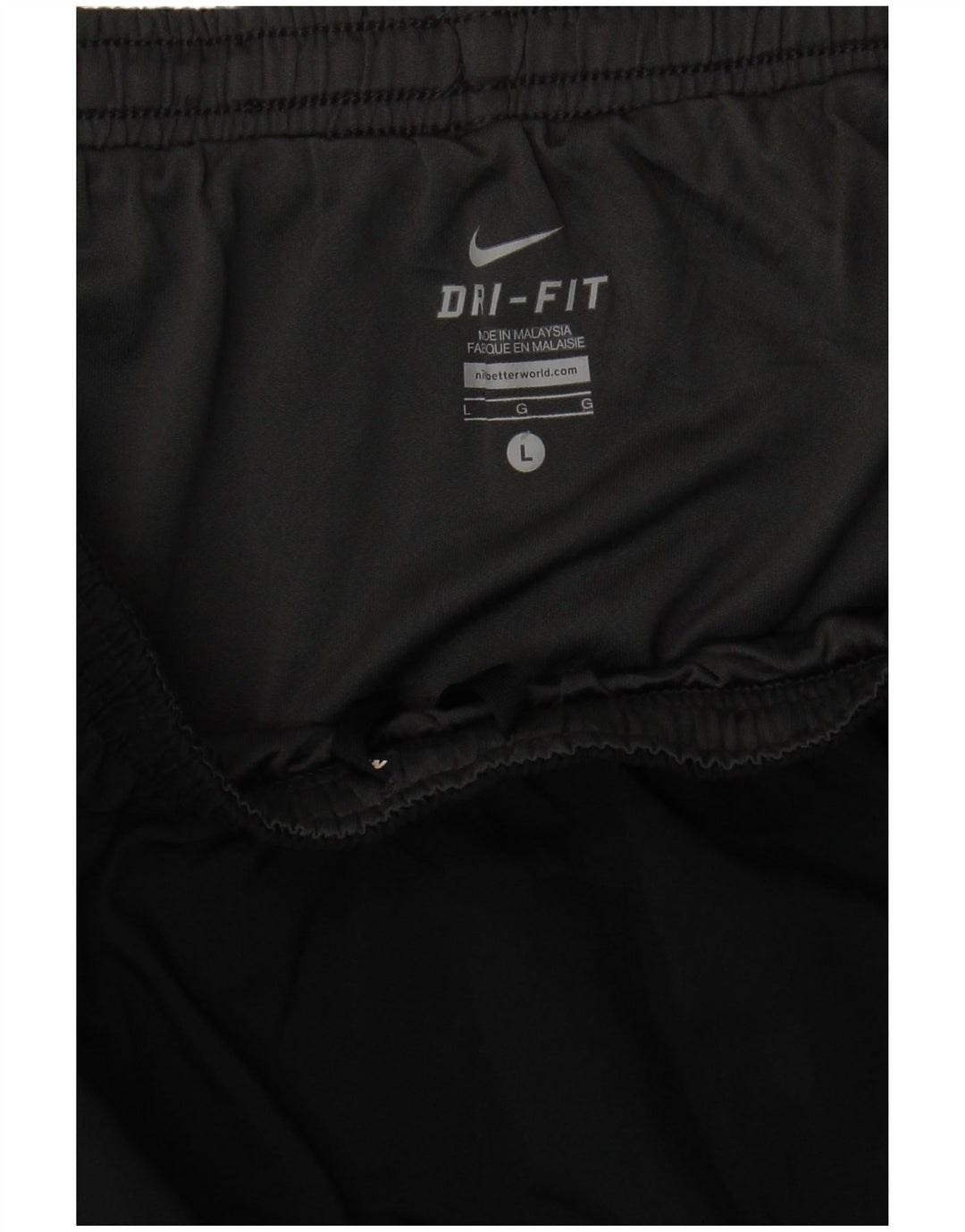 Pantaloncini sportivi Nike Dri Fit da uomo grandi color block nero