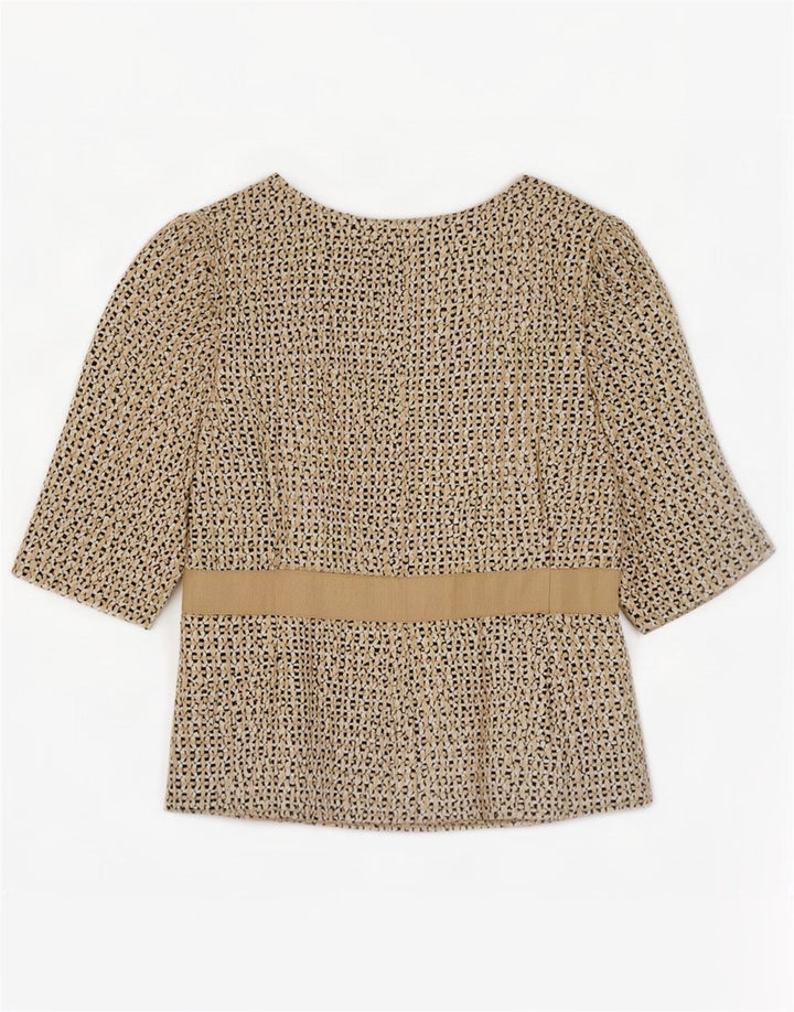 Giacca blazer da donna a maniche corte Armani Collezioni IT 42 Beige medio