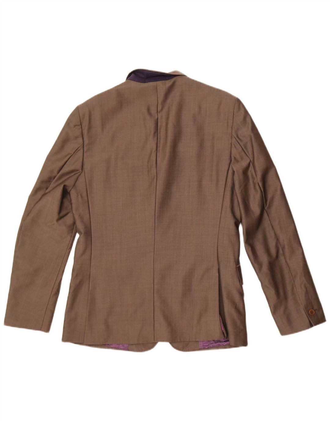 Giacca blazer da uomo a 2 bottoni Ted Baker US 38 lana grigio medio