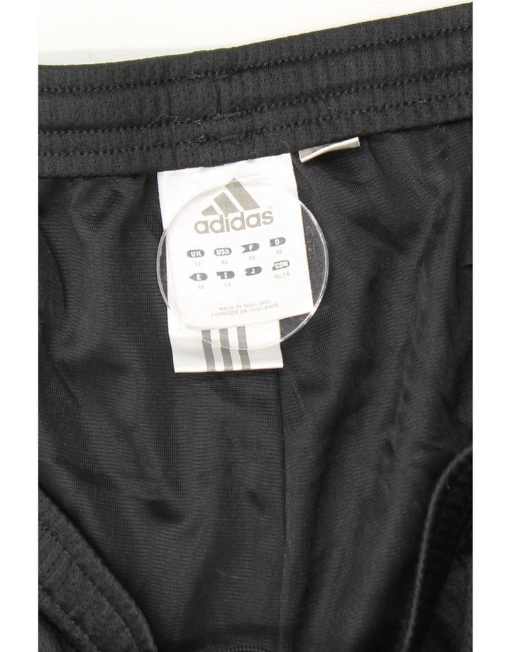 ADIDAS Womens Sport Shorts UK 22 XL Black Polyester