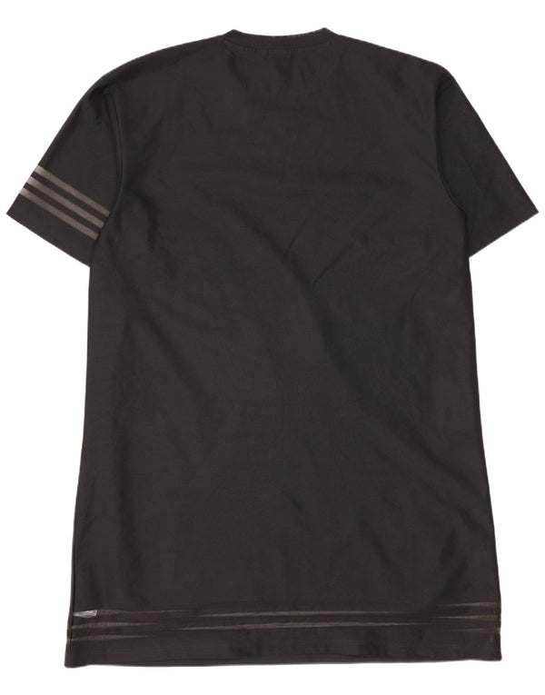 Abito t-shirt oversize da donna Adidas EU 34 XS poliestere nero
