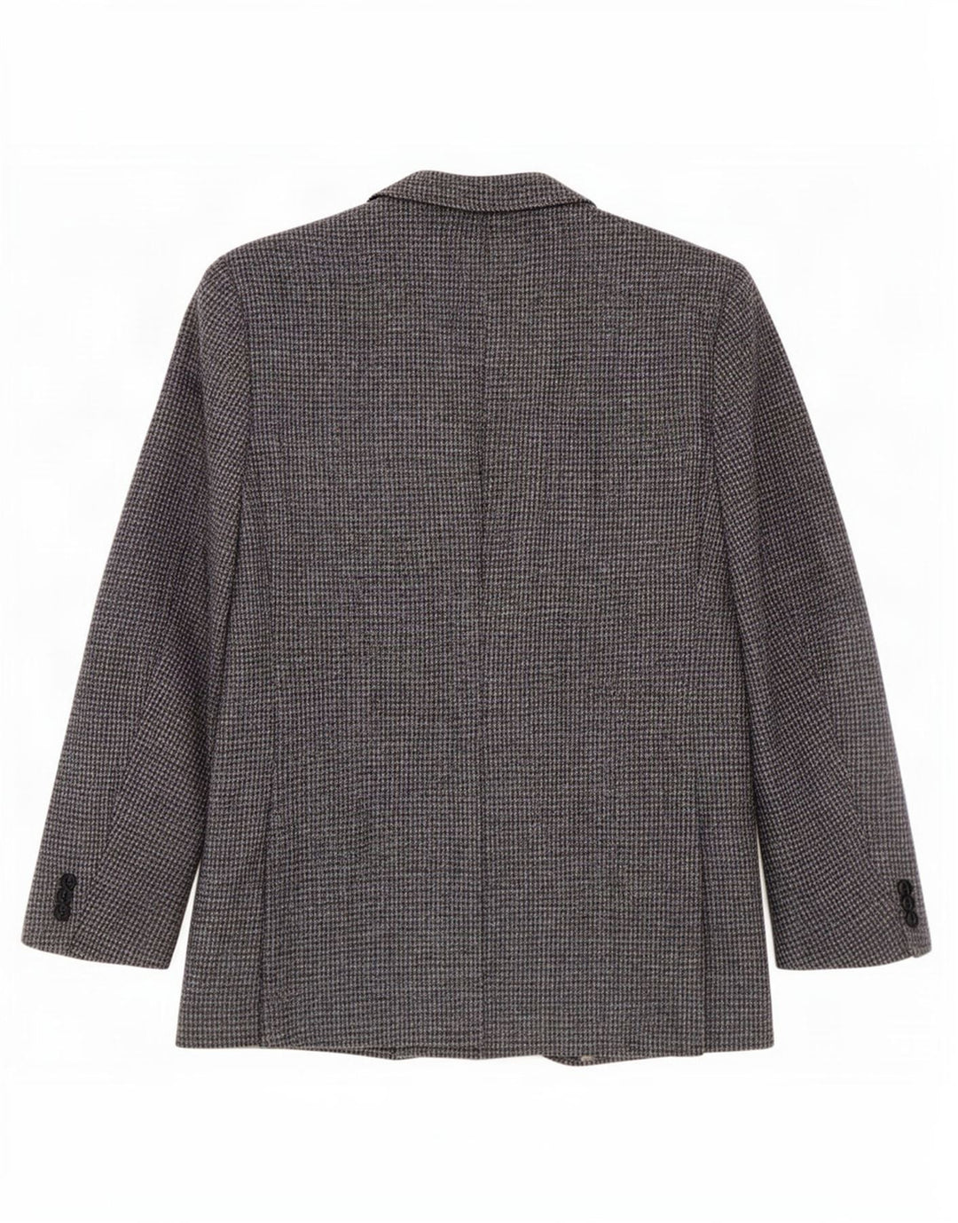 Giacca blazer da uomo dalla vestibilità regolare Harris Tweed taglia 44 grande pied de poule blu