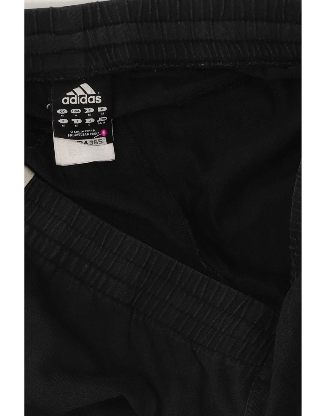 Pantaloncini sportivi Adidas Clima 365 da uomo in cotone nero medio