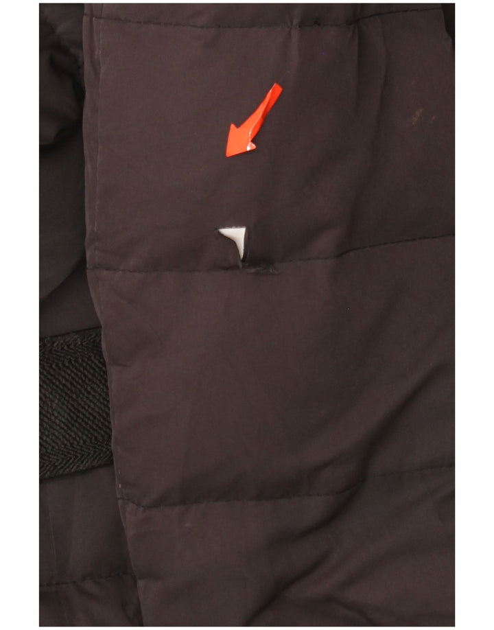 Cappotto imbottito da donna Zara UK 12 medio nero