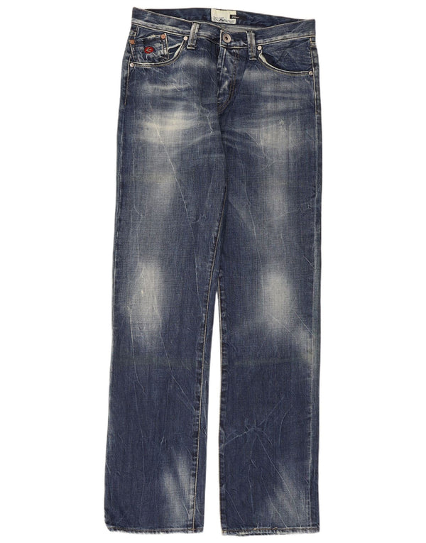 Jeans dritti da uomo ENERGIE W32 L34 cotone blu