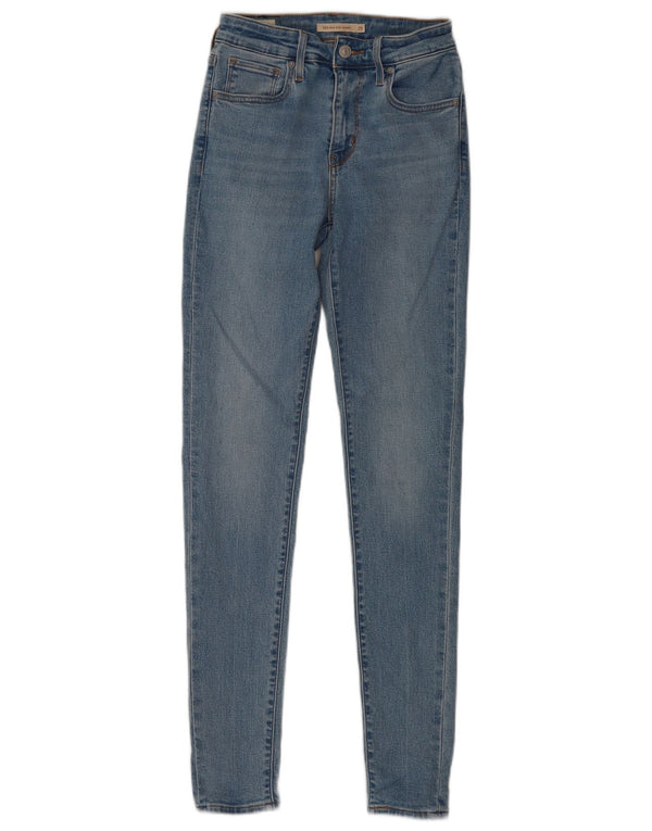 Jeans skinny a vita alta Levi's 721 da donna W25 L32 cotone blu