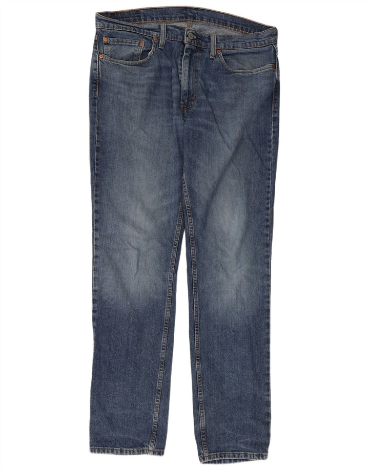 Jeans slim da uomo LEVI'S W36 L34 cotone blu