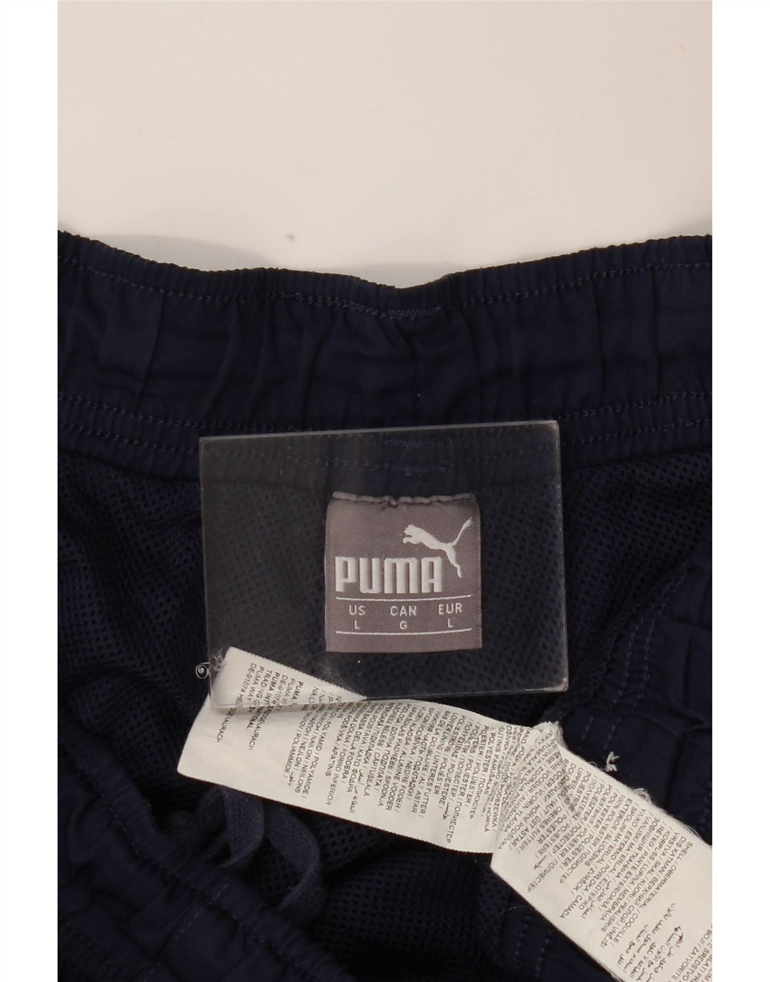 Pantaloni da tuta da uomo PUMA Joggers Large in nylon blu navy