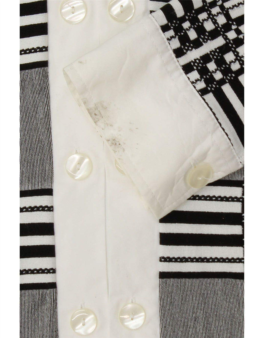 NARACAMICIE Camicetta doppiopetto da donna UK 14 Grigio medio a quadri