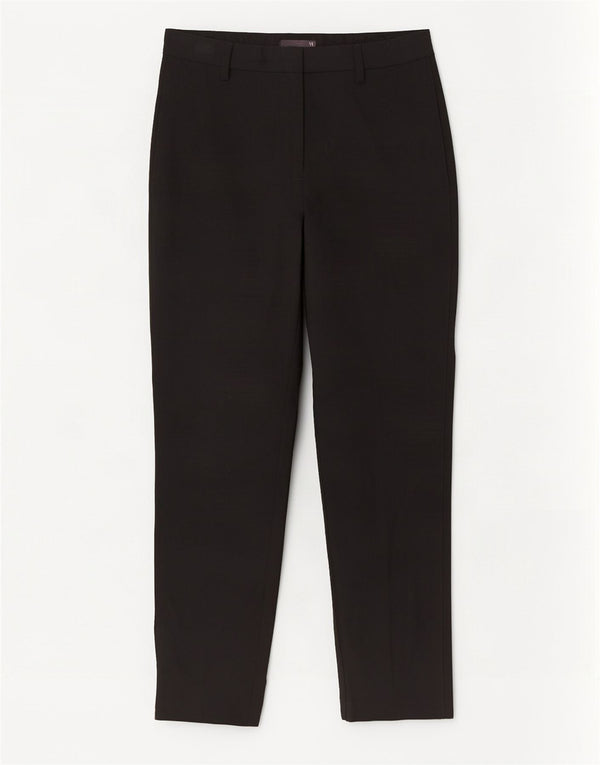 Marks & Spencer Womens Slim Chino Trousers UK 10 Small W30 L27 Black