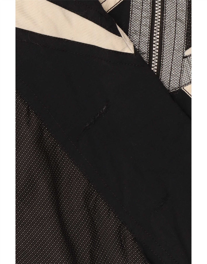 Giacca da sci con cappuccio Fila da uomo IT 56 3XL Blu Navy Colourblock