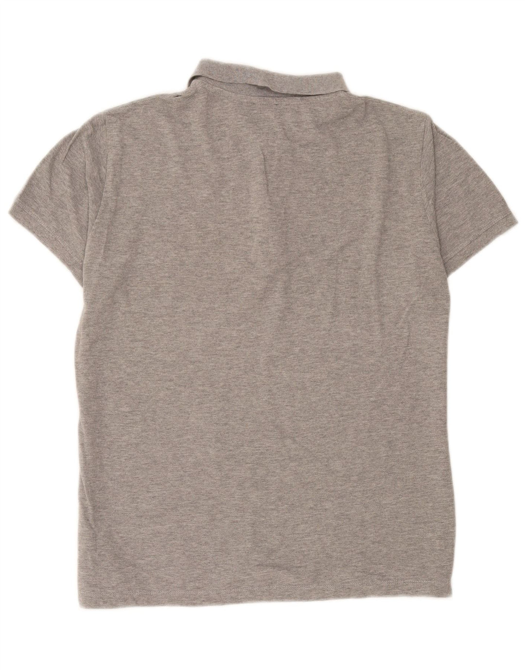 Polo grafica da uomo Diesel in cotone mélange grigio medio