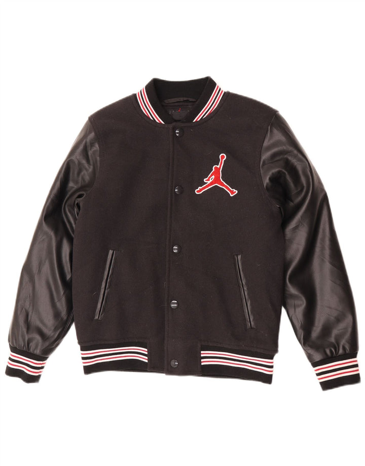 Giacca Jordan Graphic Varsity da ragazzo 12-13 anni Large Black Colourblock
