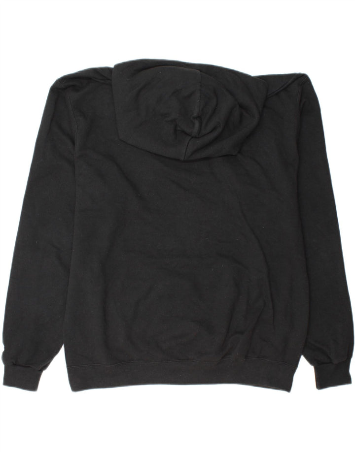 Maglione con cappuccio da uomo CHAMPION grande in cotone nero