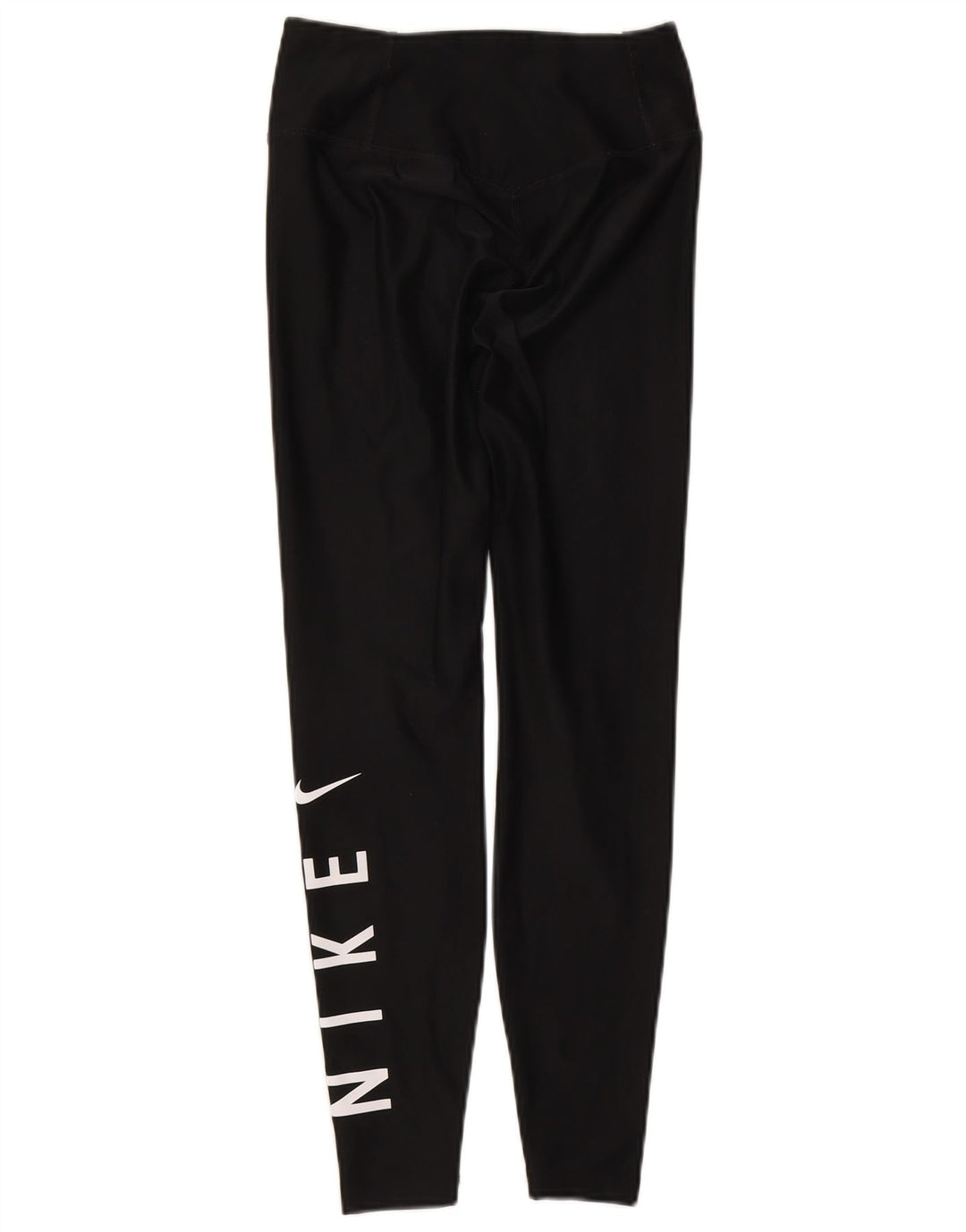 Leggings grafici Nike da donna UK 4 XS poliestere nero