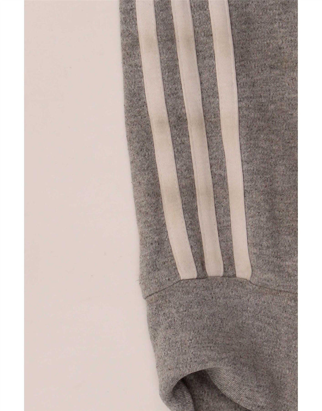 Giacca da ginnastica da donna con vestibilità regolare Adidas UK 8 Small Grigio Cotone