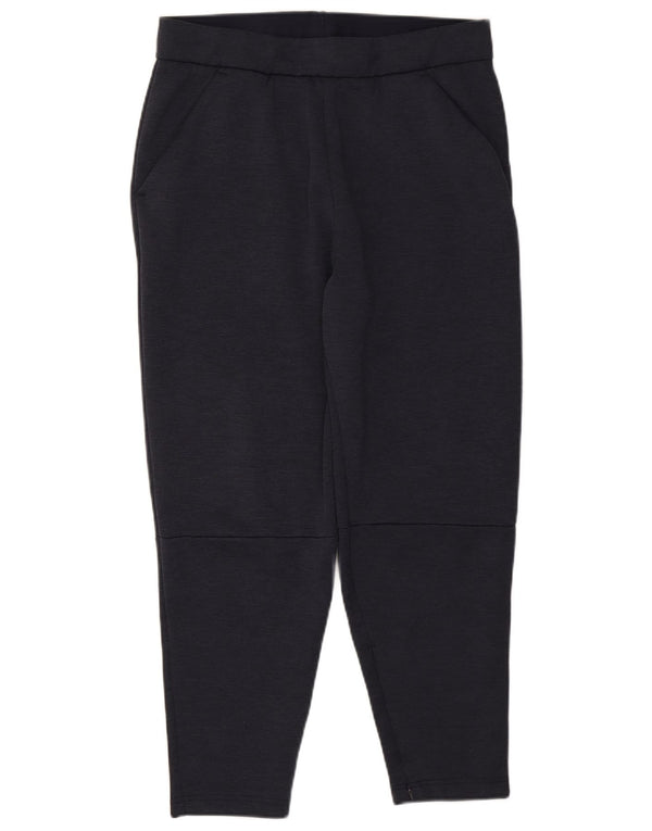 Pantaloni da tuta da uomo Adidas Large in poliestere chiazzato blu navy