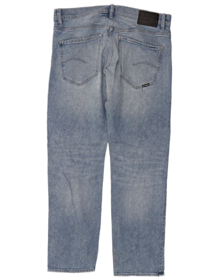 Jeans dritti da uomo G-Star W34 L30 cotone blu