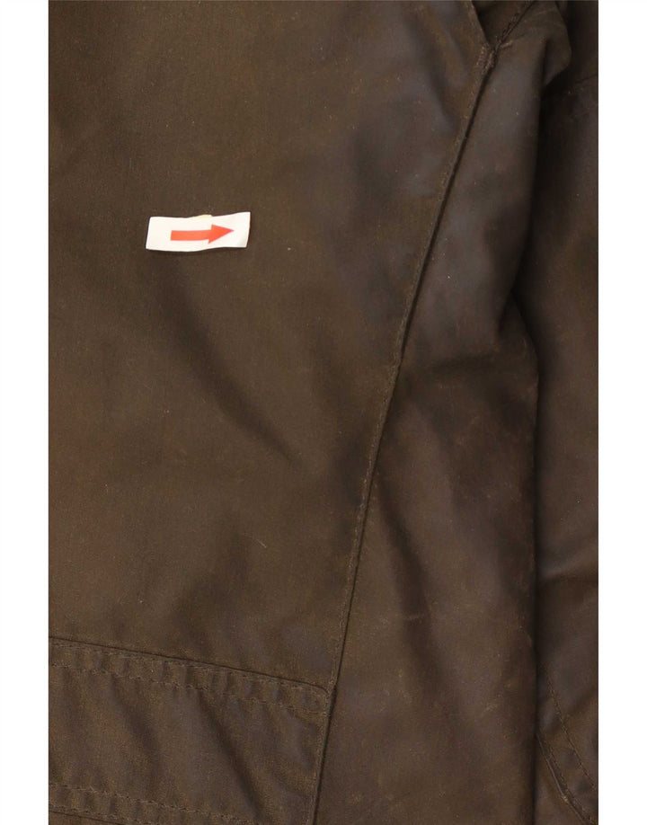 Giacca da uomo in cotone cerato Barbour UK 38 medio kaki